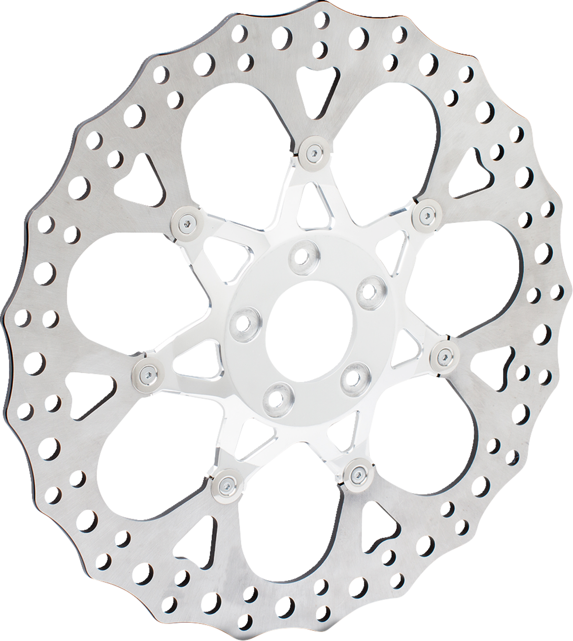 Two-Piece Floating Brake Rotor - Front Rotor - Procross - 14" - Chrome [1710-3317]