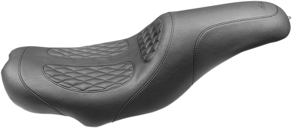 Dave Perewitz Signature Series Fastback 2-Up Seat - Tripper Fastback Perewitz Seat - Diamond - FLH/FLT '08-'25 [0801-1172]