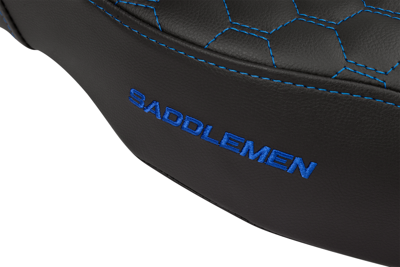 Honeycomb Step-Up Seat - Step-Up Seat - Honeycomb - Extended Reach - Blue Stitching - FL '08-'23 [0801-1562] - Image 2