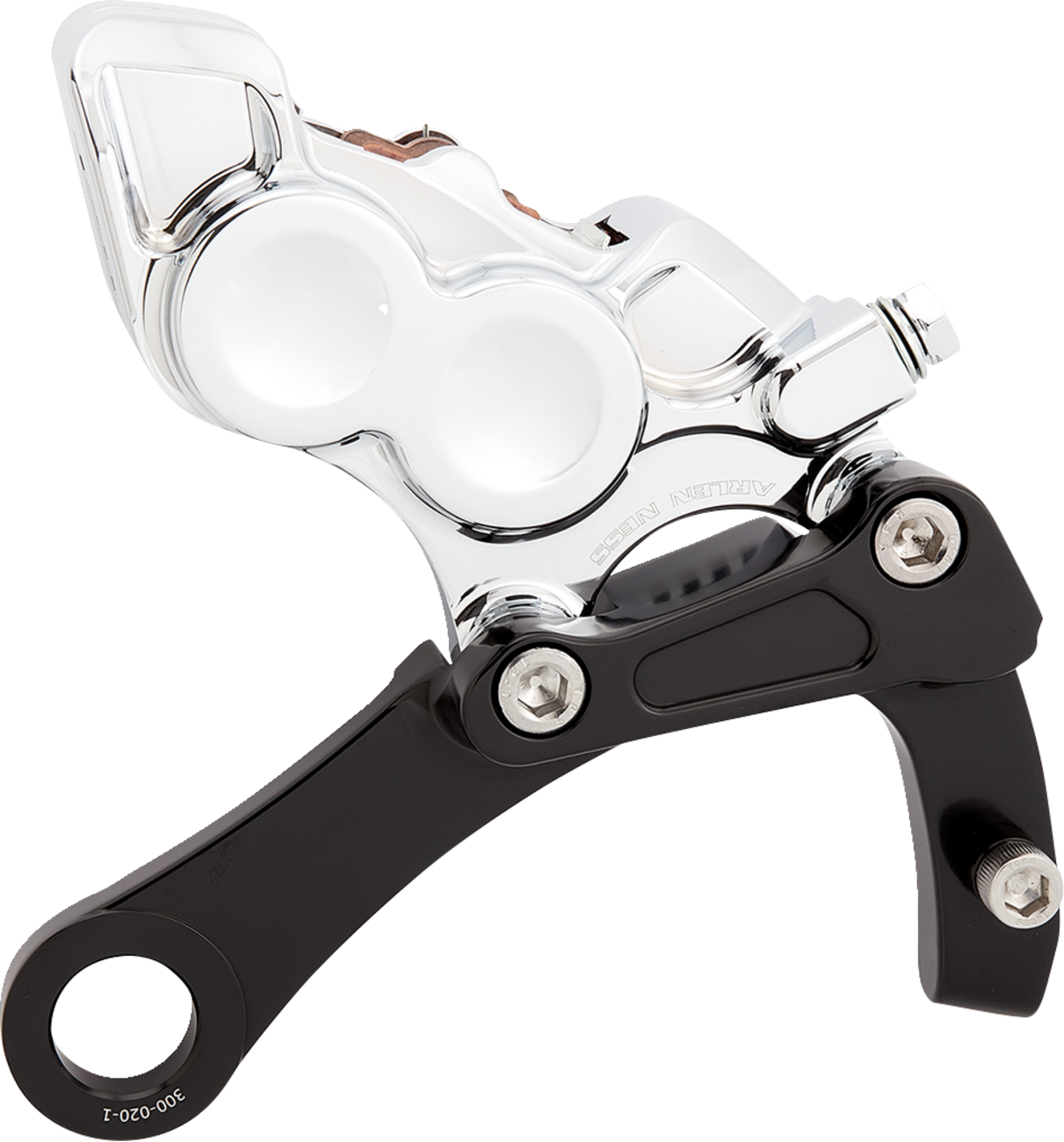 Brake Caliper - 4-Piston Caliper - Rear - Chrome [1701-0774]