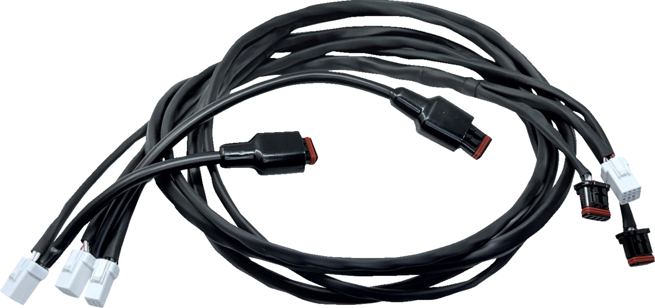 Handlebar Switch and Throttle-by-Wire Harness Extension Kit - Throttle-By-Wire Extension Harness - Handlebar/Switch - 50" - Softail [2120-1446]