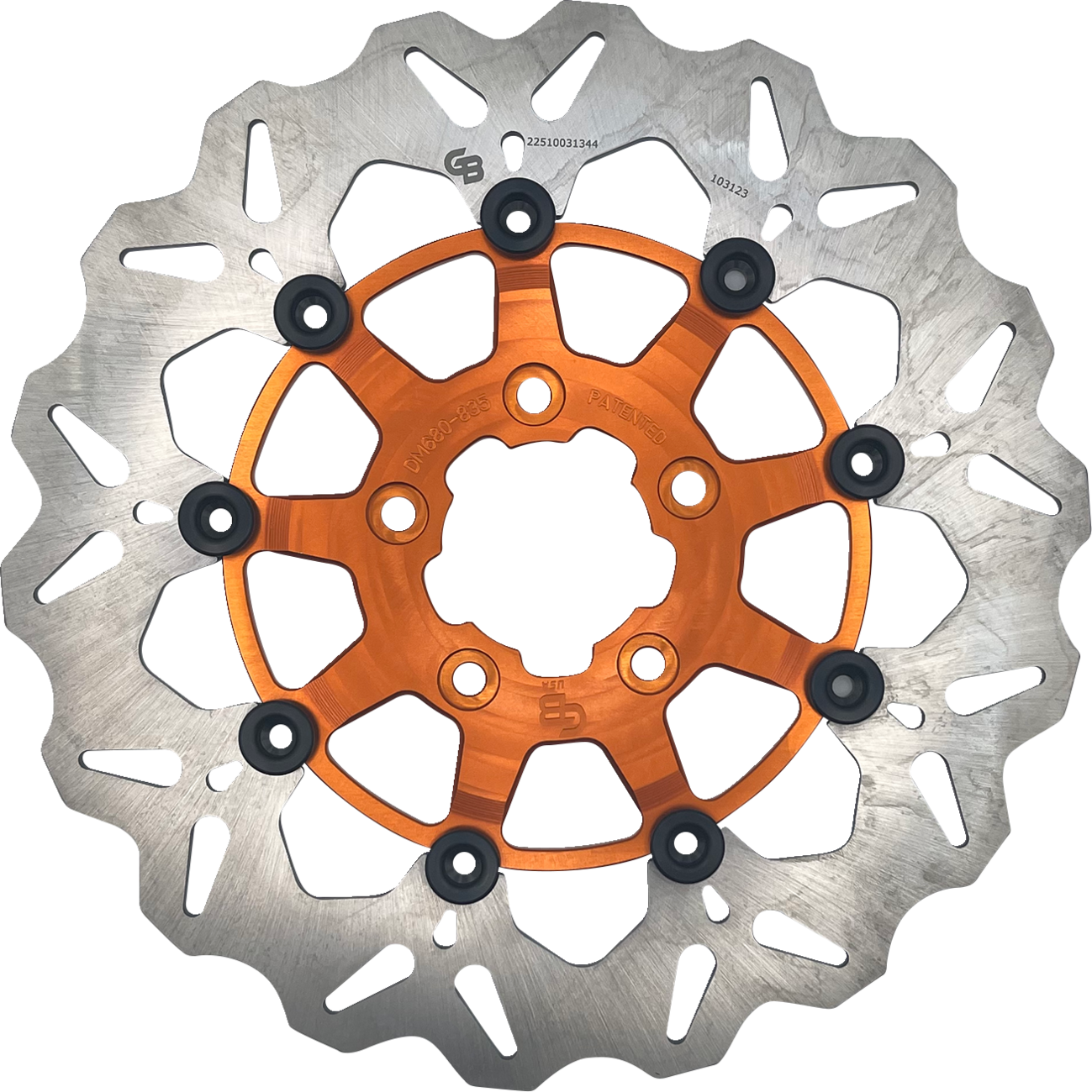 Wave® Brake Rotors - Brake Rotor - Front - Orange [1710-4560]