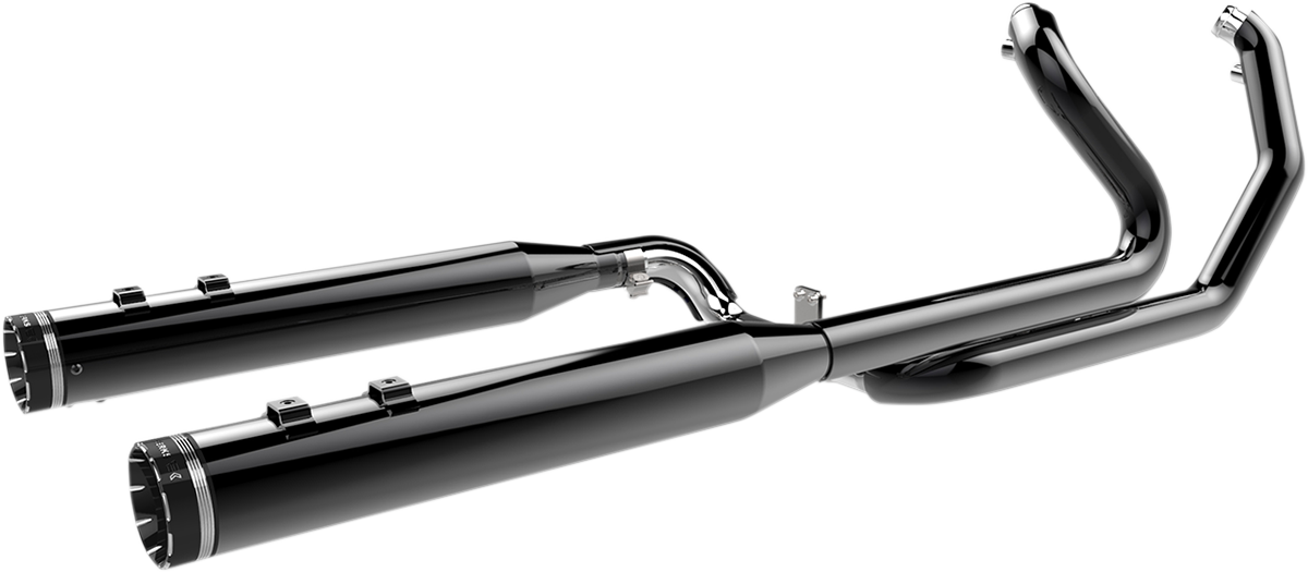 2-into-2 Dominator Exhaust System - Eclipse® - '09-'16 FL - With 4-1/2" Muffler [1800-1968] - Image 4