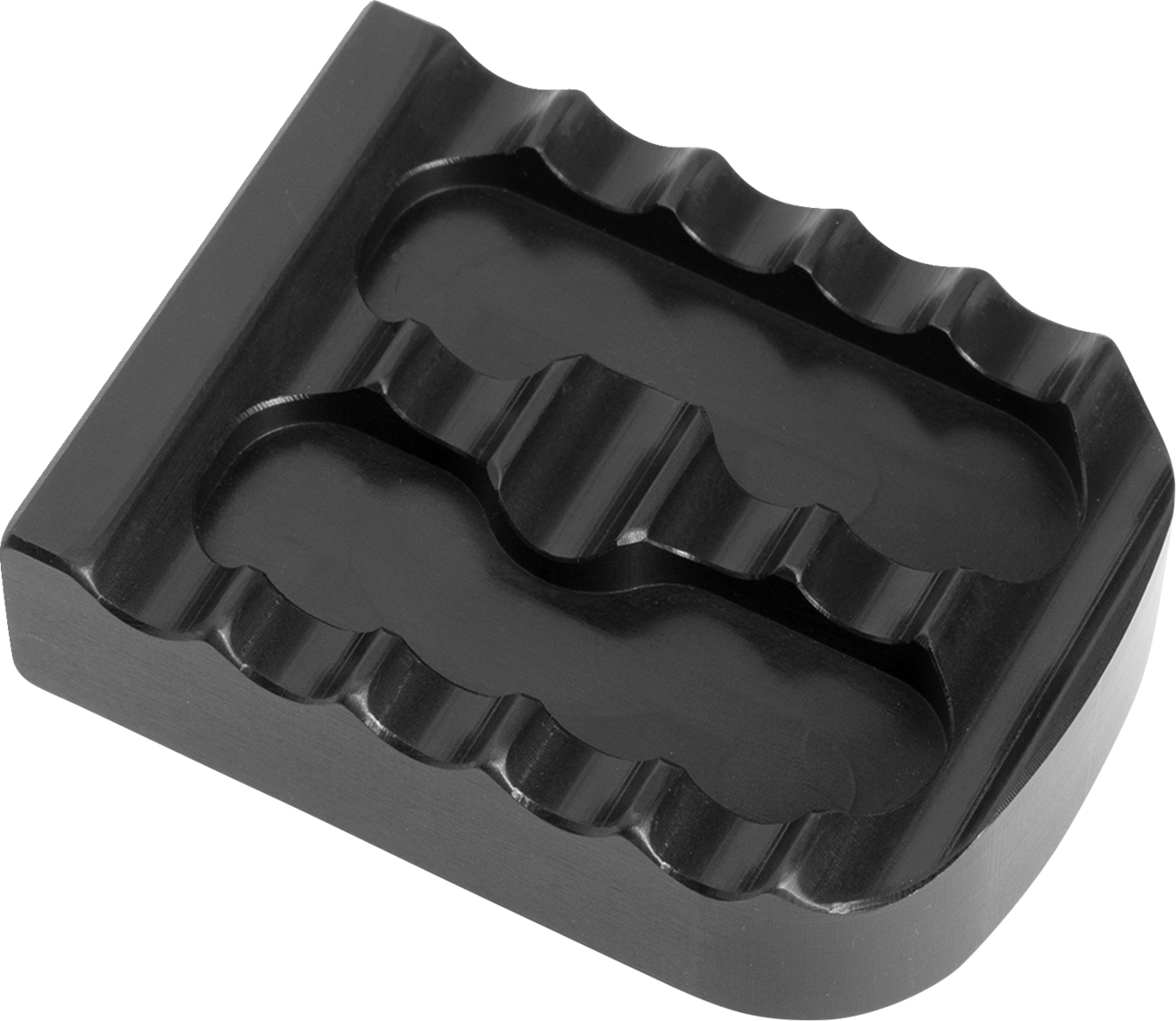 Brake Pedal Cover - Black - Serrated [1610-0718]