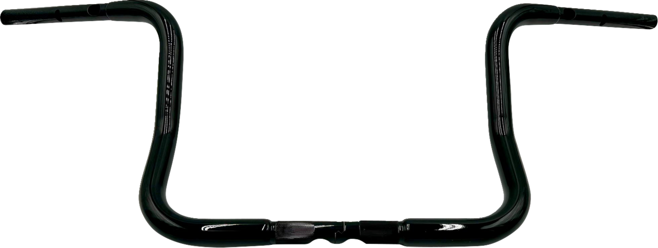 1-1/4" EZ Install Round Top Handlebar - 12" - Black [0601-6367]