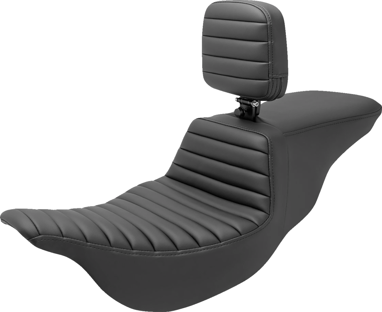 Tour Step-Up Seat - Rider Backrest - Tuck-n-Roll - FL '08-'24 [0801-1463]