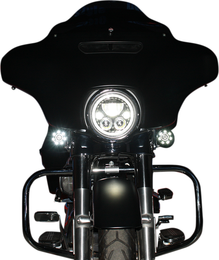 TruBEAM® LED Headlamps - LED Headlight - 7" - Chrome [2001-1263] - Image 2