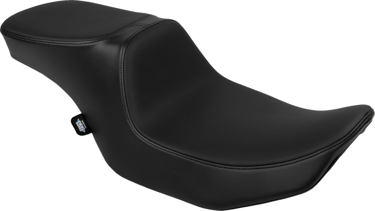 Performance Predator 2-Up Seat - Predator 2-Up Seat - Solar Leather - Smooth - w/o Backrest - FLT/FLH '23-'24 [0801-1951]