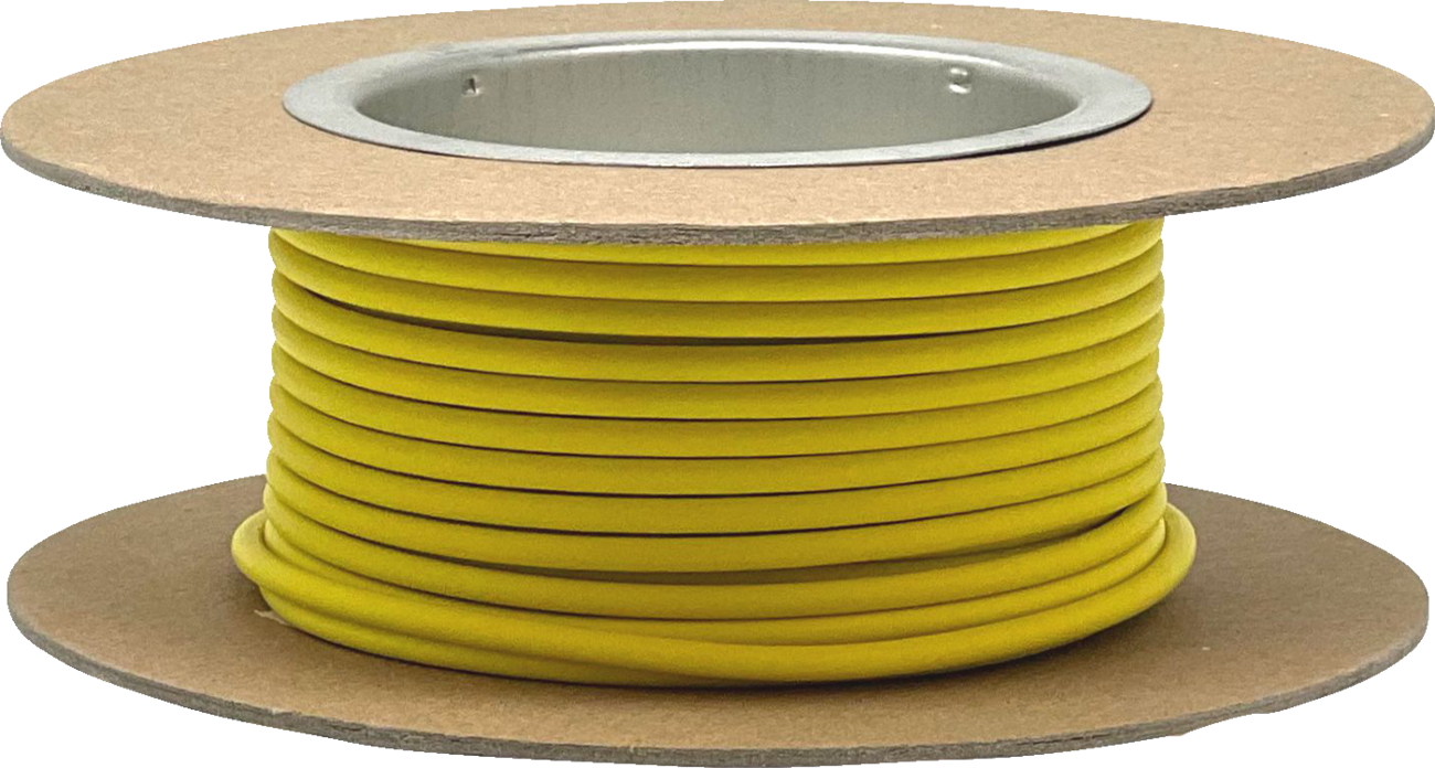 GXL Copper Wire - 25' GXL Wire Spool - 12 Gauge - Yellow [2120-1289]