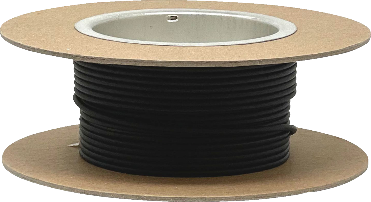 GXL Copper Wire - 25' GXL Wire Spool - 10 Gauge - Black [2120-1272]