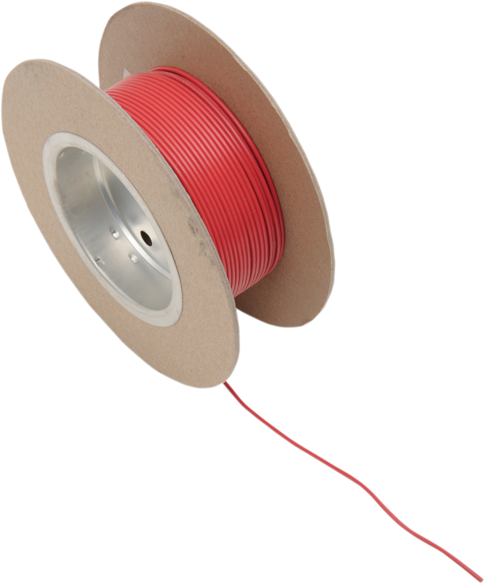 OEM Color Wire Spool - 100' Wire Spool - 18 Gauge - Red [2120-0508]