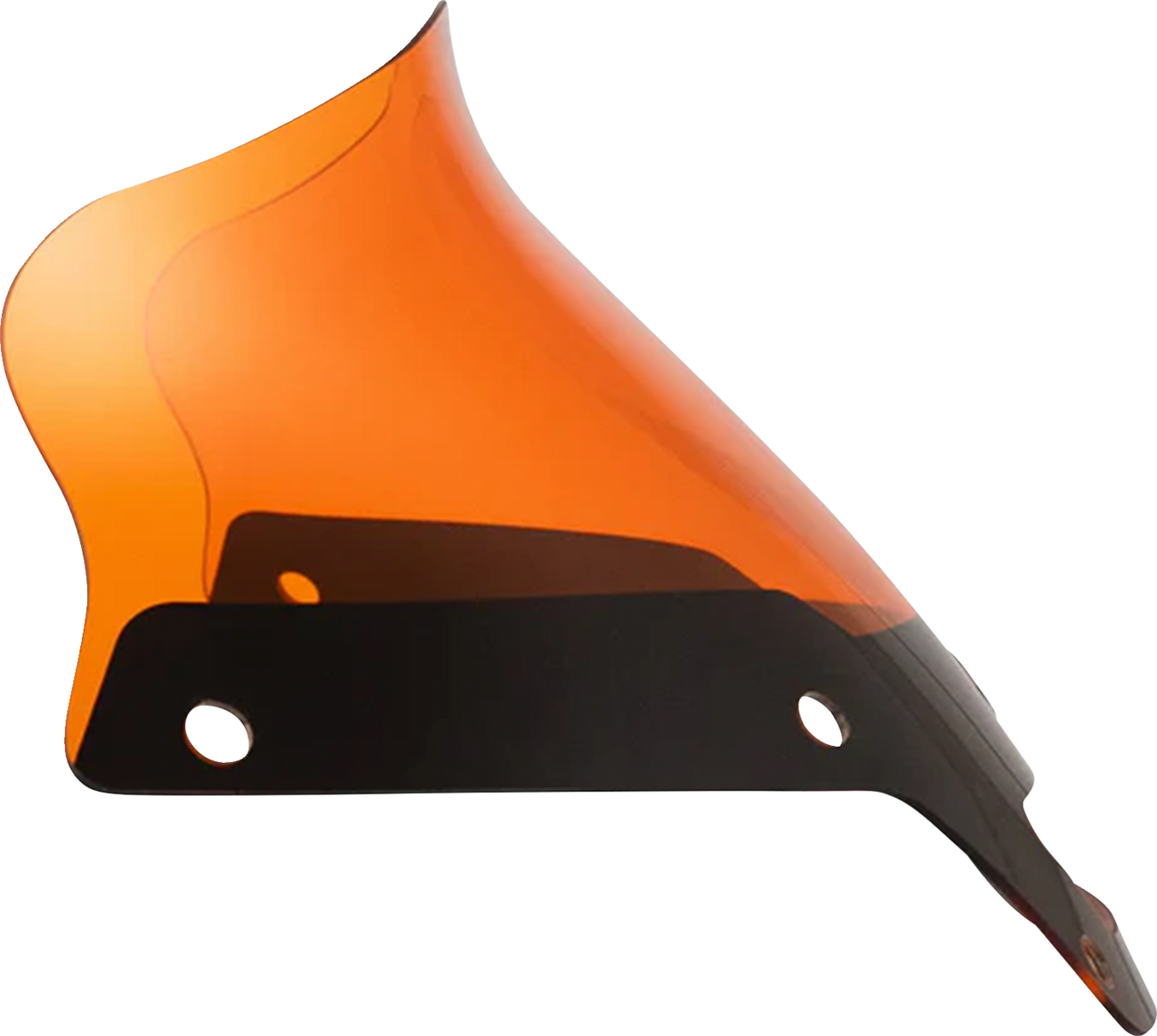 Kolor Flare® Windshield - 6" - Orange - '22-'25 FXLRST [2310-0833]