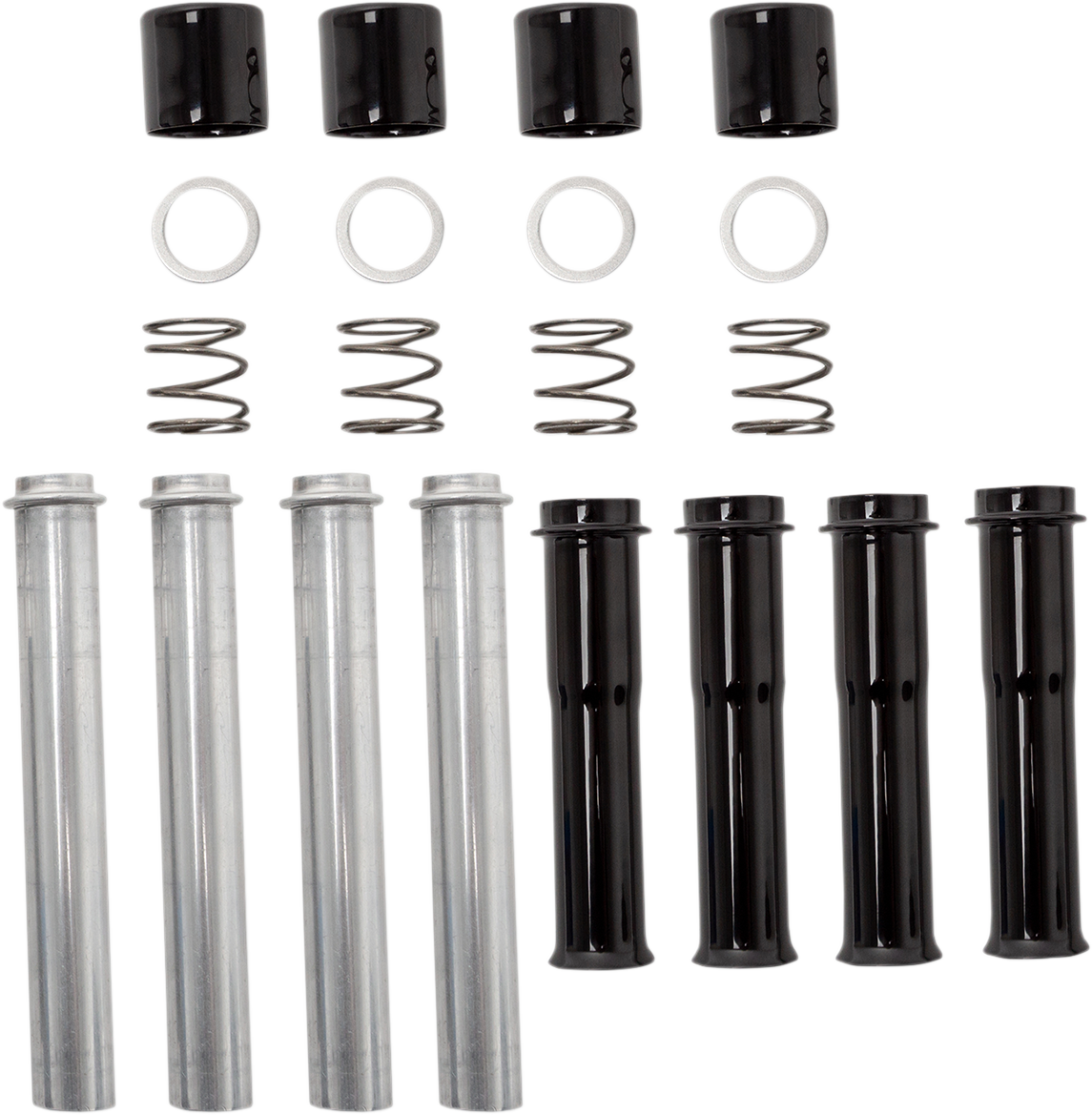 Pushrod Tubes - Gloss Black - Twin Cam | M8 [0928-0100]