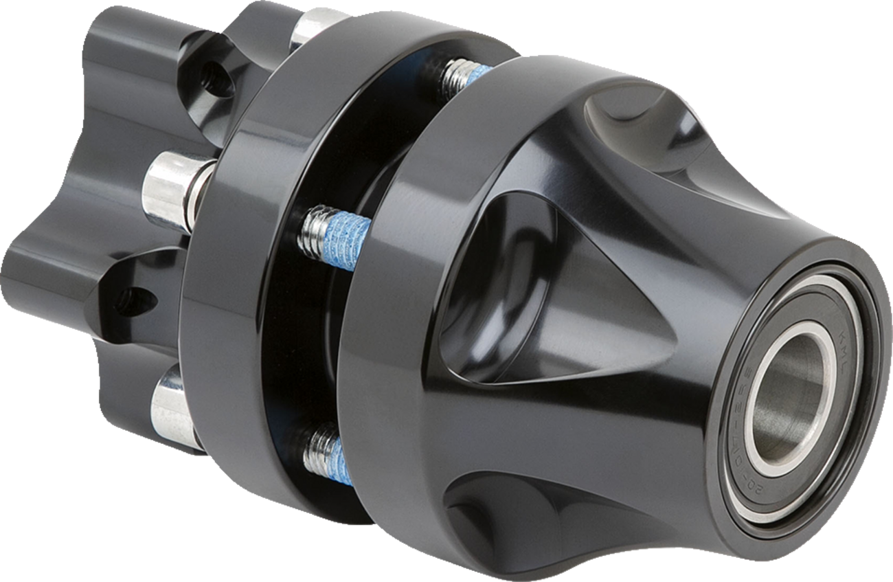 Cartridge Hub - Hub - Cartridge - Front/Single Disc - Black - Softail Standard/Street Bob [0213-0884]