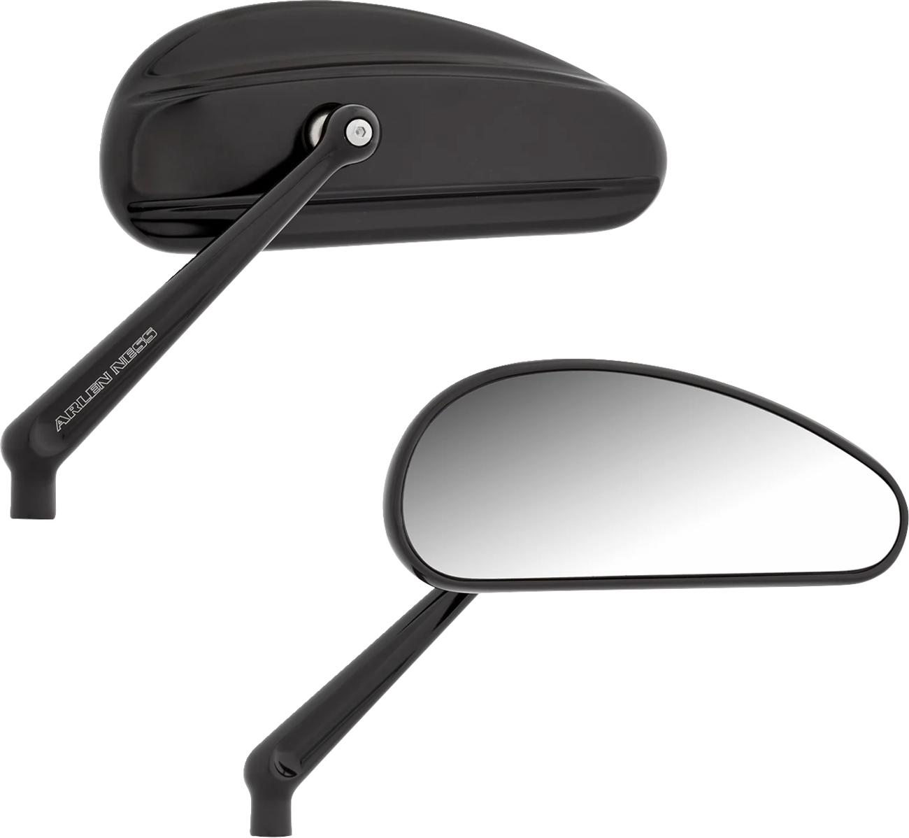 Downdraft Mirror - Mirrors - Downdraft - Side View - Elongated - Black [0640-1521]