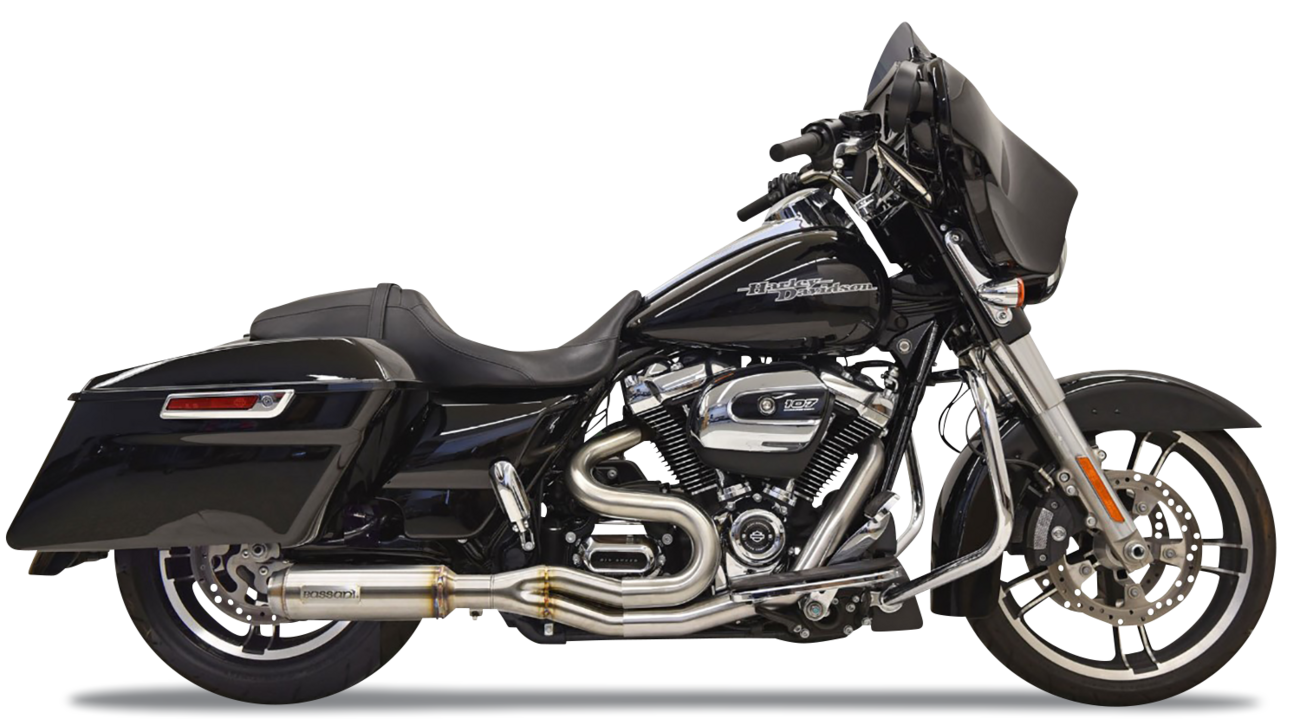 2-into-1 Mid-Length Super Bike Exhaust System - Stainless Steel [1800-2539] - Image 3