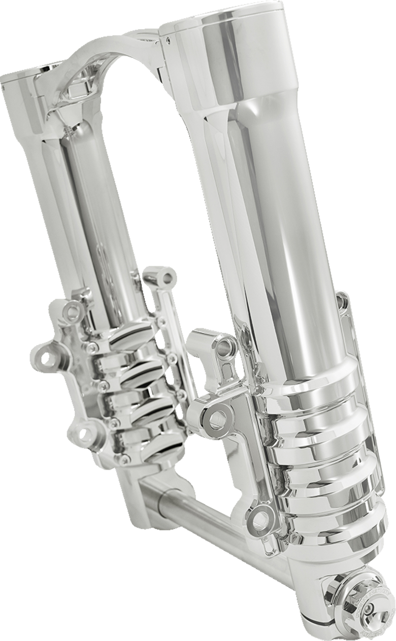 Method No Flex Inverted Fork Legs - Fork Legs - 49 mm - Chrome - For Factory Brake Caliper [0403-0175] - Image 2