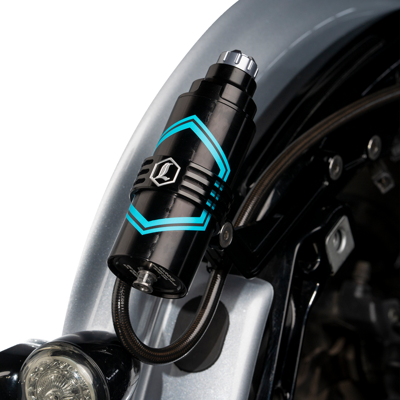 REVO ARC Billet Remote Reservoir External Mounts - REVO ARC External Reservoir Mounts - Black [1313-0245] - Image 10