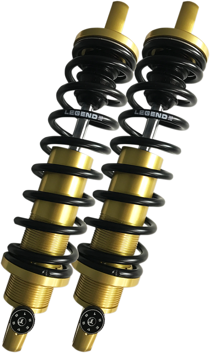 REVO-A Adjustable FL Coil Suspension - REVO-A Shocks - 13" - Gold - Heavy Duty [1310-1780] - Image 2