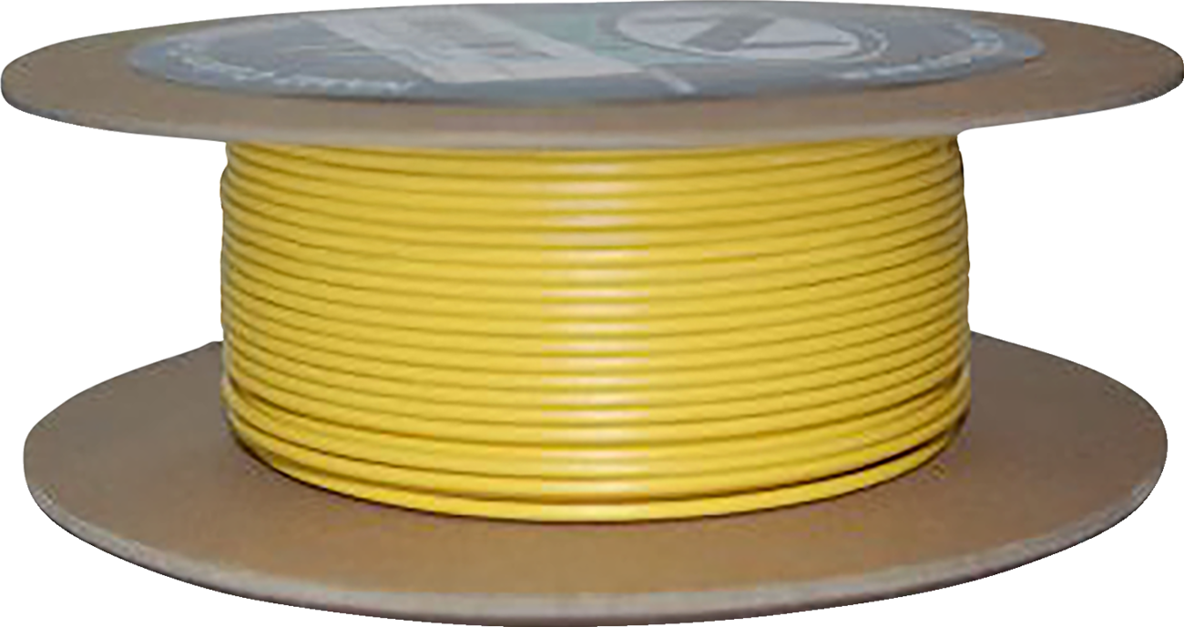 OEM Color Wire Spool - 100' Wire Spool - 20 Gauge - Yellow [2120-1319]