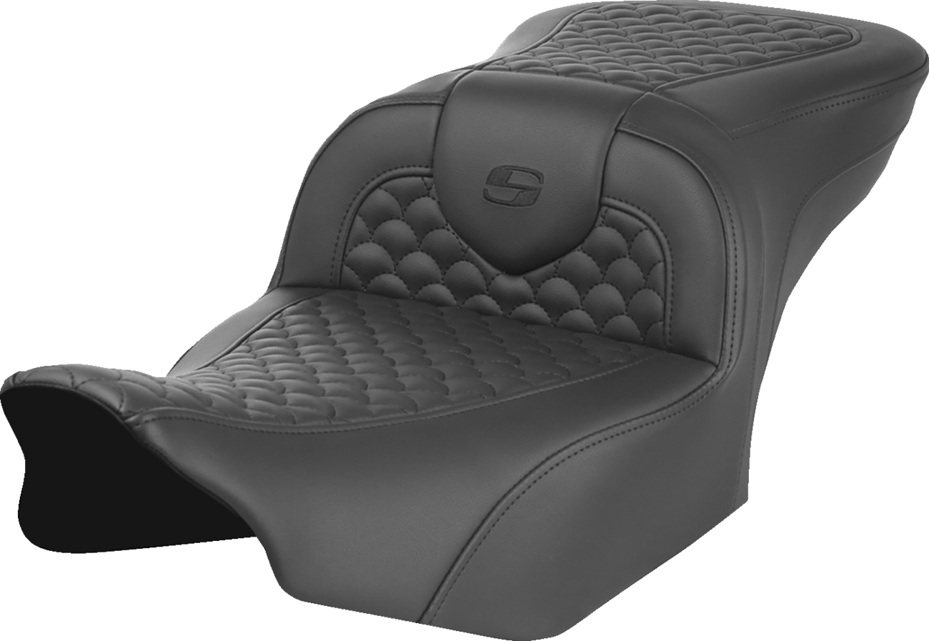 Dragon Scale Stitch RoadSofa™ Seat - Roadsofa™ Seat - Dragon Scale Stitch - w/o Backrest - FLTR/FLHX '23-'25 [0801-1936]