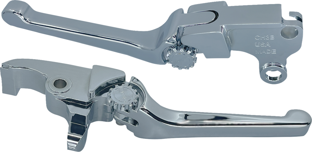 Anthem Adjustable Clutch Lever for Harley Models - Chrome [0610-2344]