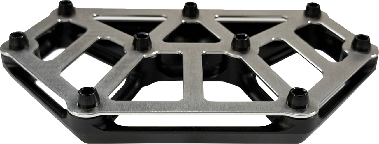 NXL Mini Floorboards - Black w/ Stainless Steel [1621-1165] - Image 2