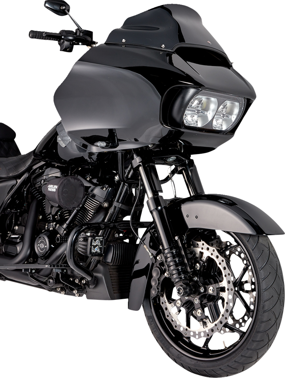 Method® Performance Bagger Fork Guards - Method® Fork Guard Cover - Black [0403-0163] - Image 2