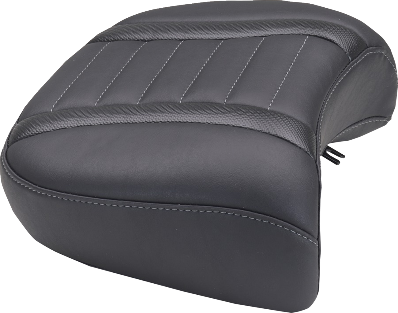 Wide Deluxe Touring Passenger Seat - Deluxe Passenger Seat - Wide - Gunmetal Stitch - FLT/FLH '23-'25 [0801-2120]