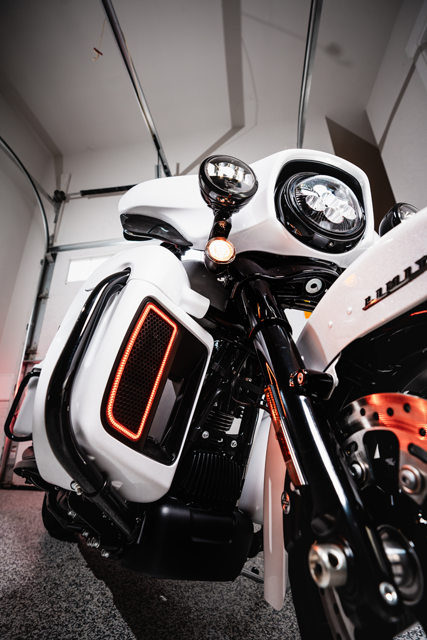 Shark Demon® 7” Round LED Headlight with Color Changing Backlight - Headlight - Shark Demon® - LED - Color Changing [2001-2926] - Image 6