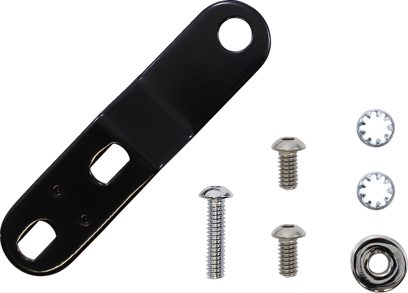 Bare Bones Series Pillion Pad — Smooth - Bare Bones Pillion Pad - Smooth - Black - FL/FX '18-'23 [0802-1480] - Image 2
