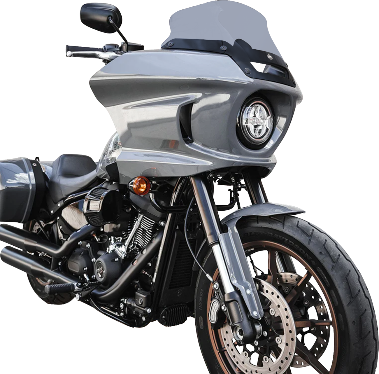 Flare® Windshield - 8" - Dark Smoke - FXLRST [2310-0831] - Image 3