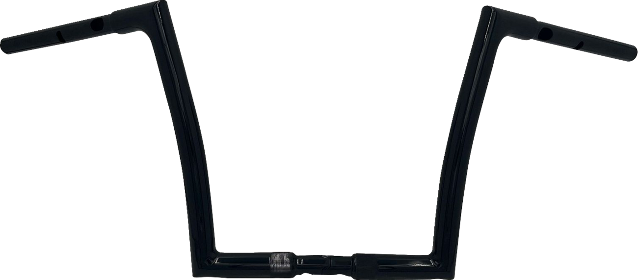 1-1/4" EZ Install Flat Top Handlebar - 12" - Black [0601-6342]