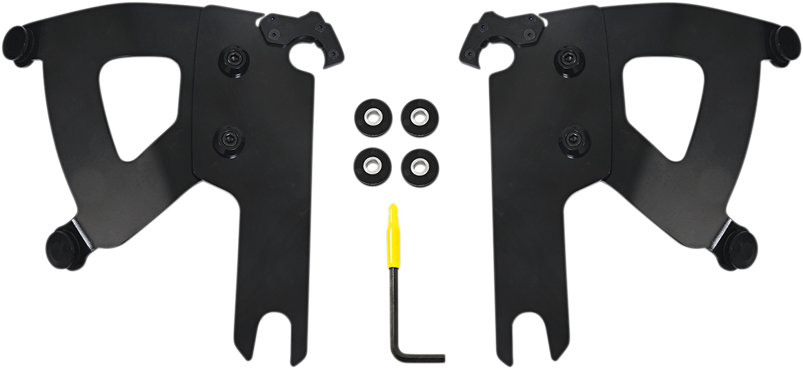 Road Warrior Trigger-Lock Mount Kit - Road Warrior Mounting Kit - Black - FLHR [2320-0239]