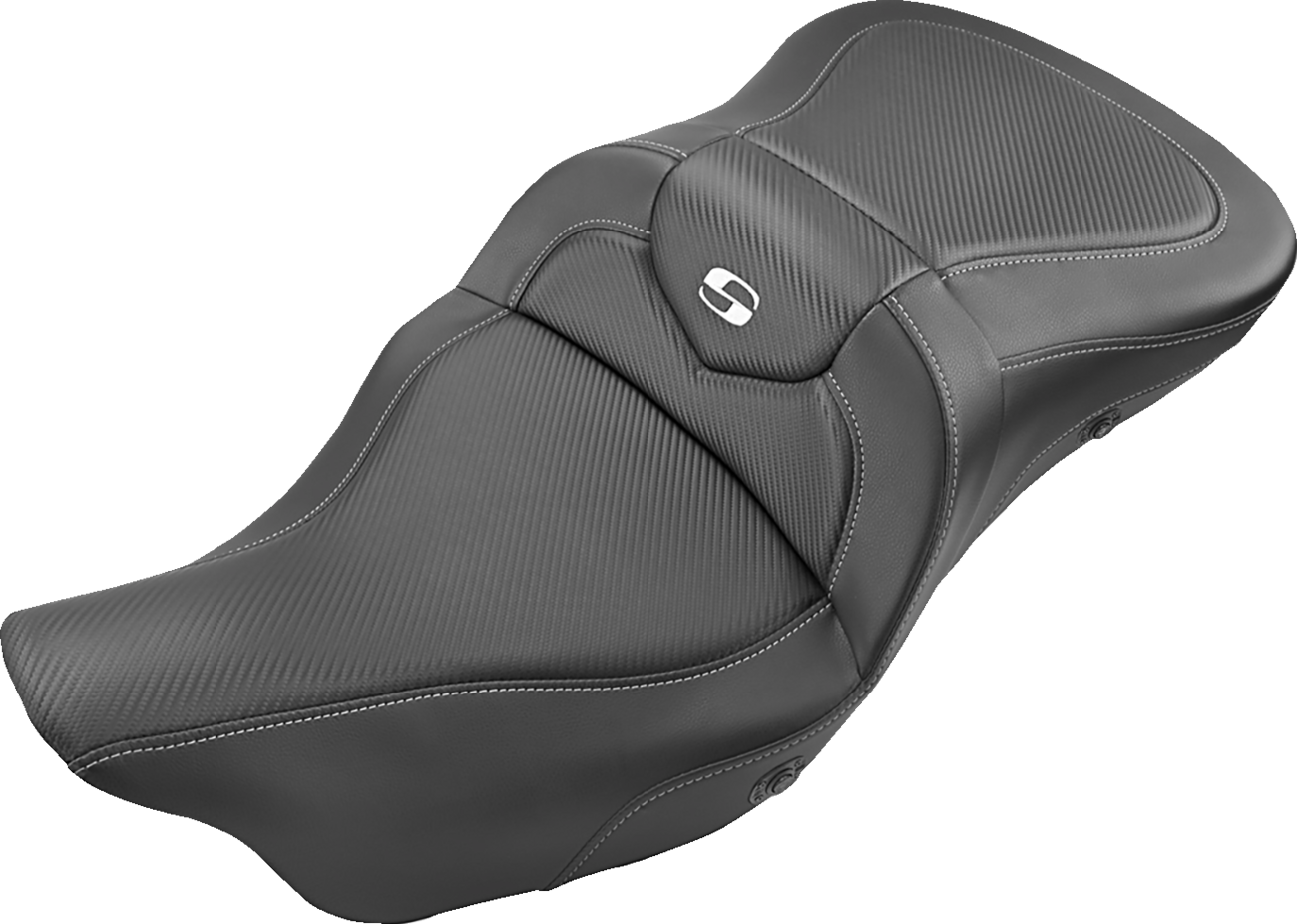 Extended Reach RoadSofa™ Seat - Extended Reach Roadsofa™ Seat - Carbon Fiber - without Backrest - Heated - FL '08-'24 [0801-1190]
