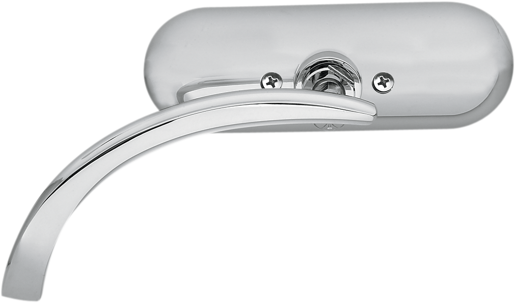 Micro-Mirror - Mirror - Micro - Mini - Side View - Oval - Chrome - Right [0640-0494] - Image 2