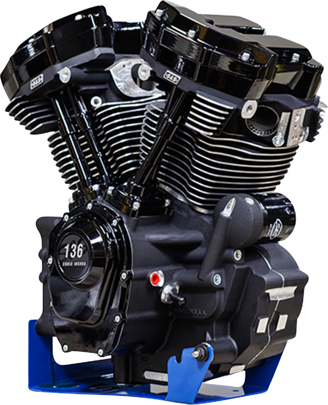 MK136 Engine with 550G Cam - MK136 Engine - 550G Camshaft - Oil Cooled - M8 Softail [0901-0266] - Image 3