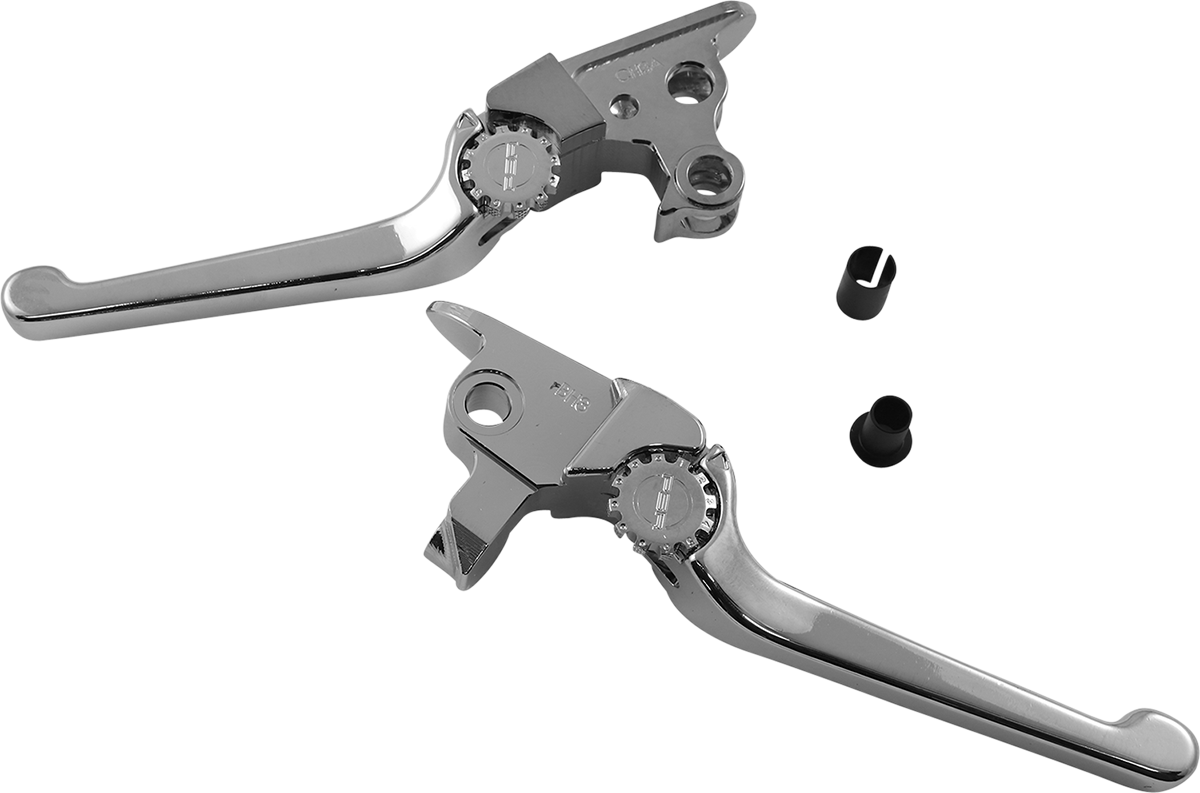 Anthem Adjustable Lever Set for Harley Models - Chrome [0610-2205]
