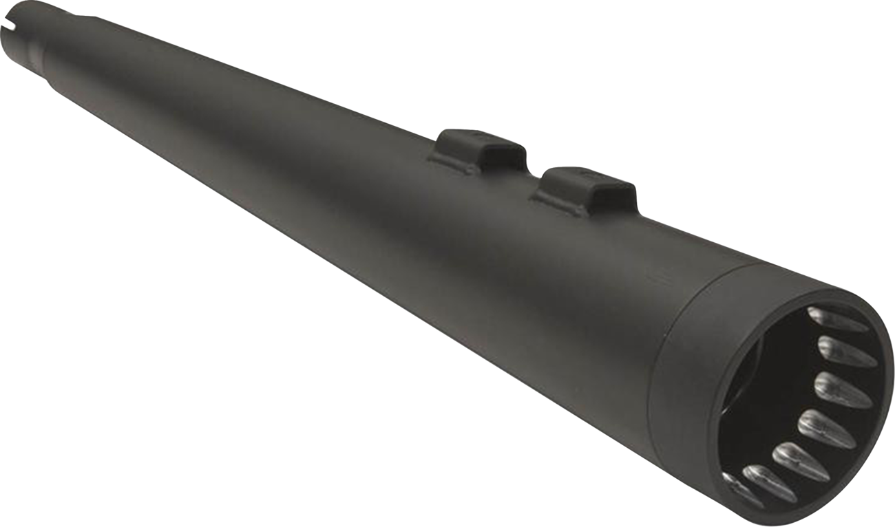 DNT Megaphone Slip-On Mufflers - DNT Megaphone Muffler - Black/Black [1801-1086]