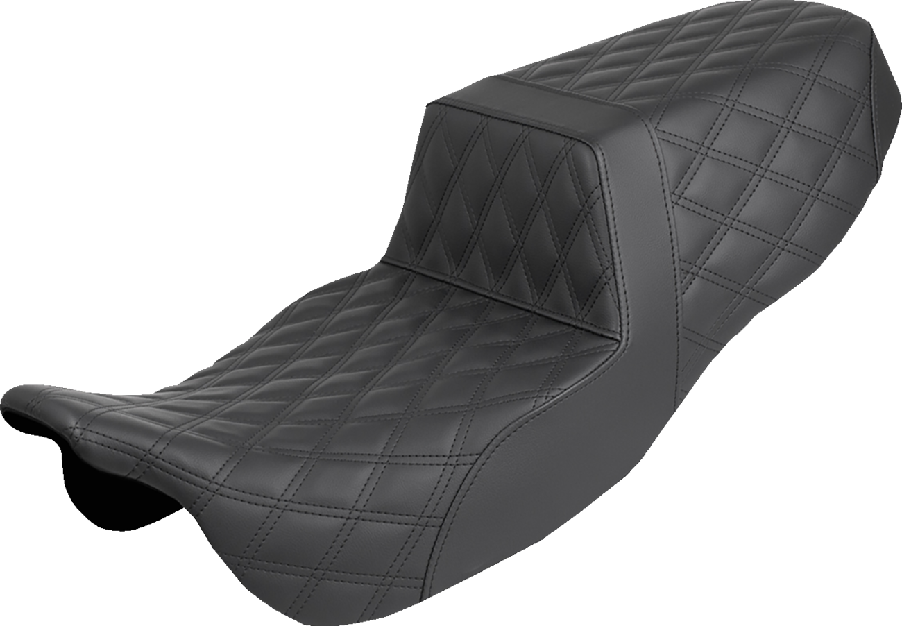 Step-Up Seat - Full Lattice Stitch - FLRT/FLTRT '15-'25 [0801-2158]