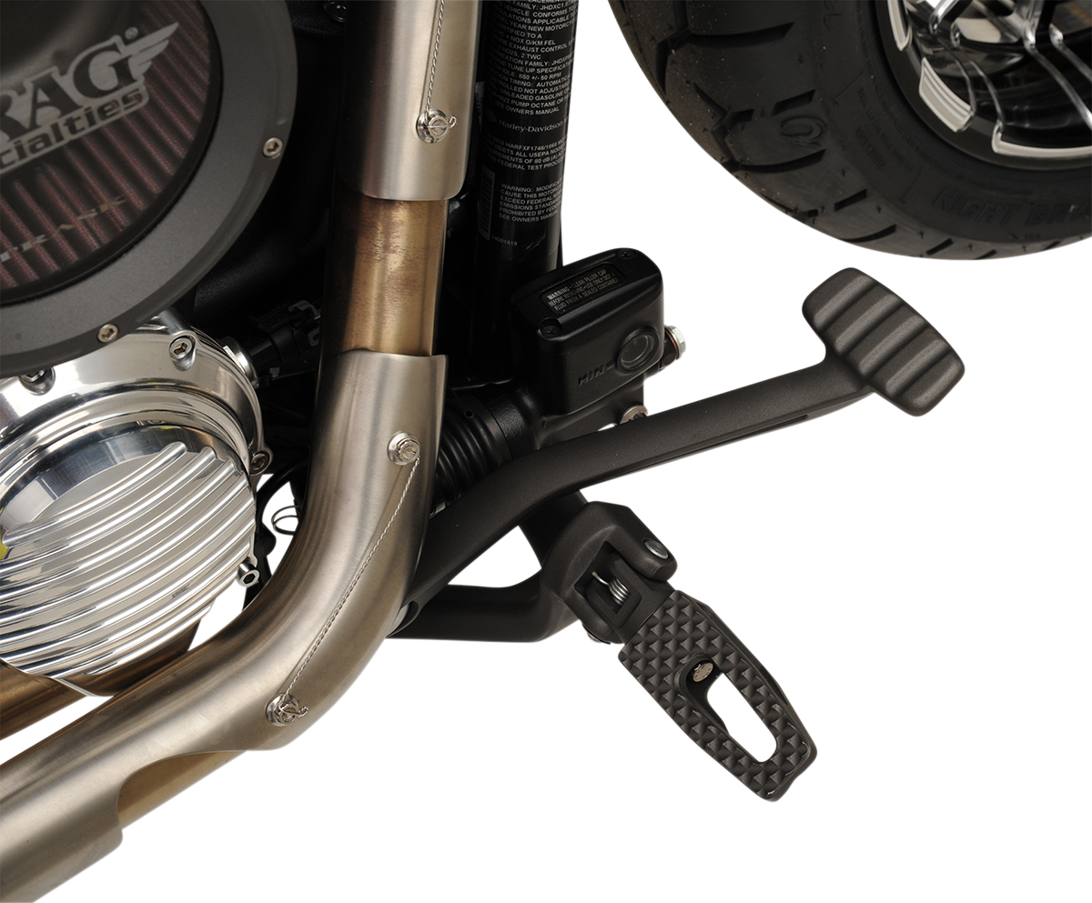 P-54 Foot Pegs - Front P-54 Slim Foot Pegs - Black [1620-1763] - Image 2