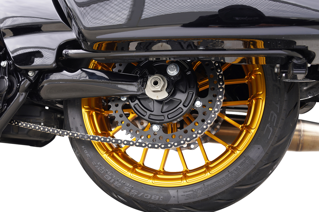 Chain Drive Conversion Kit - Chain Drive Kit - 27/57 Tooth - Black - FLT/FLH - Image 3