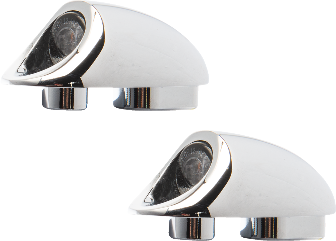 Neowise 3-1 Mini Fender Strut Indicator Lights - 3-1 Mini Fender Strut Indicator Lights - Chrome [2020-1934]