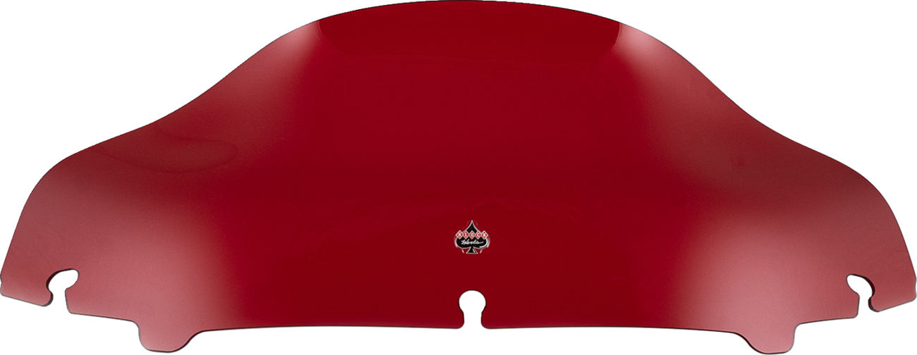 Kolor Flare® Windshield - 6-1/2" - Red - '14-'25 FLH/FLHT/FLHX [2310-0804] - Image 2