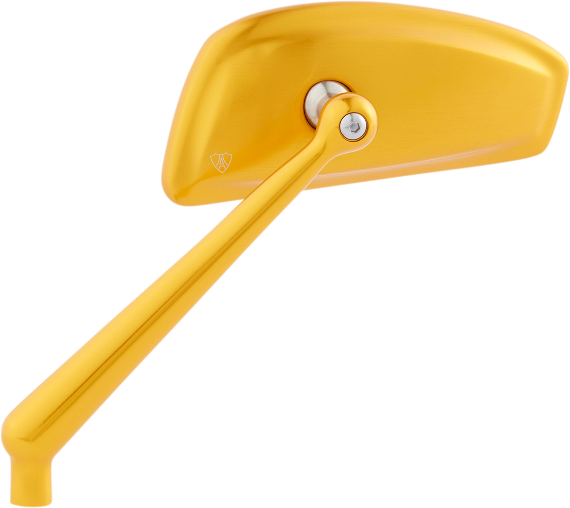 Tearchop Mirror - Mirror - Tearchop - Side View - Teardrop - Gold - Left [0640-1463]