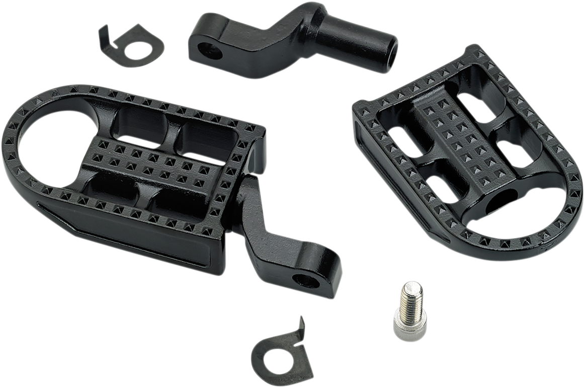Mushman Foot Pegs - Step - Black Electroplated [1620-1854]