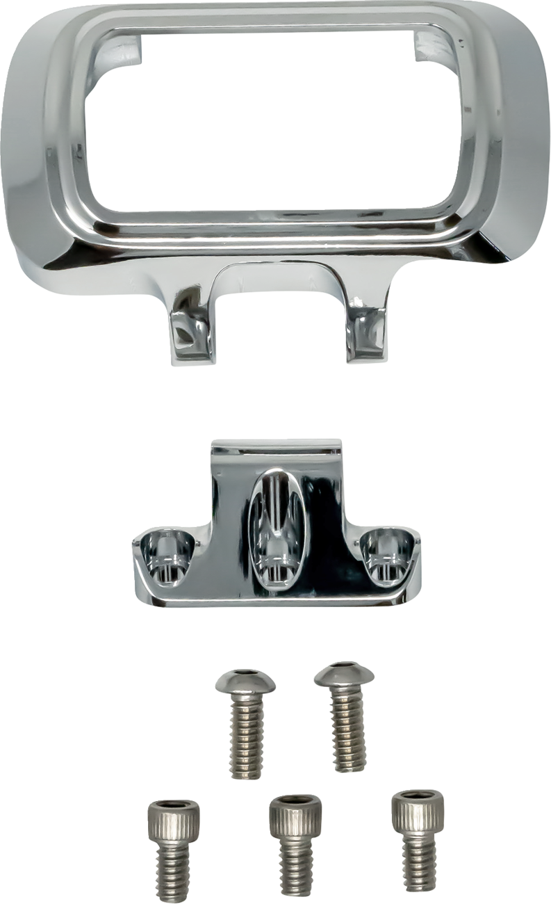Digital Gauge Bezel Kit for Ascent Pro Riser - Digital Gauge Bezel - For Ascent Pro Riser - Chrome [2212-0911]