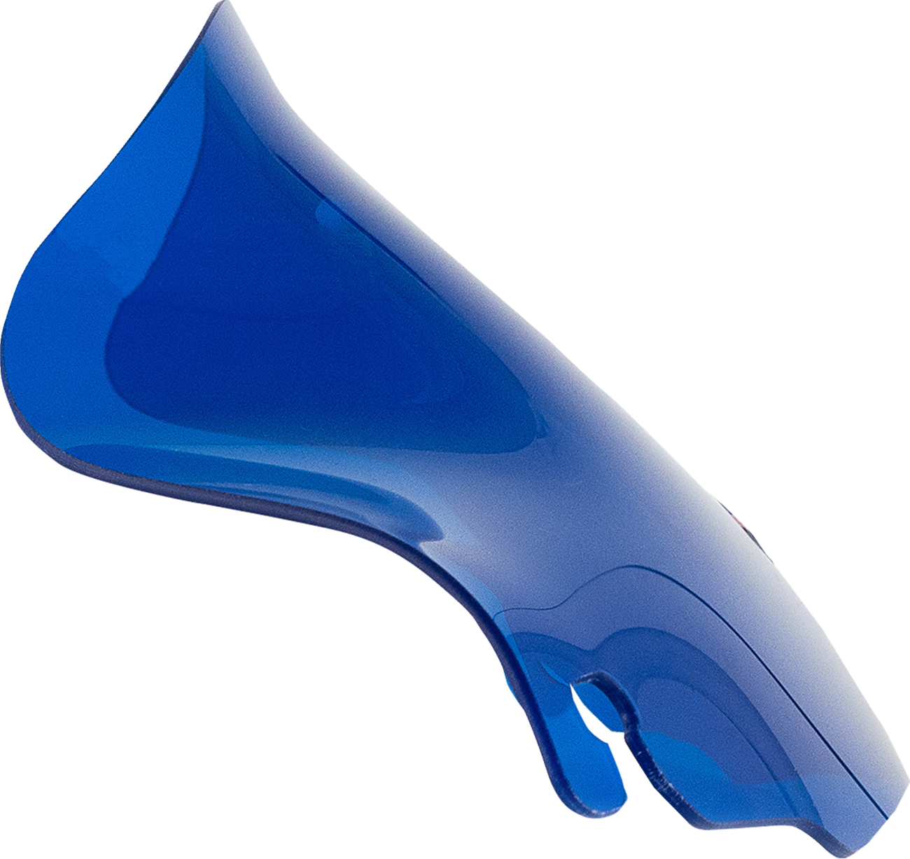 Kolor Flare® Windshield - 6-1/2" - Blue - '96-'13 FLHT/FLHX [2310-0819]