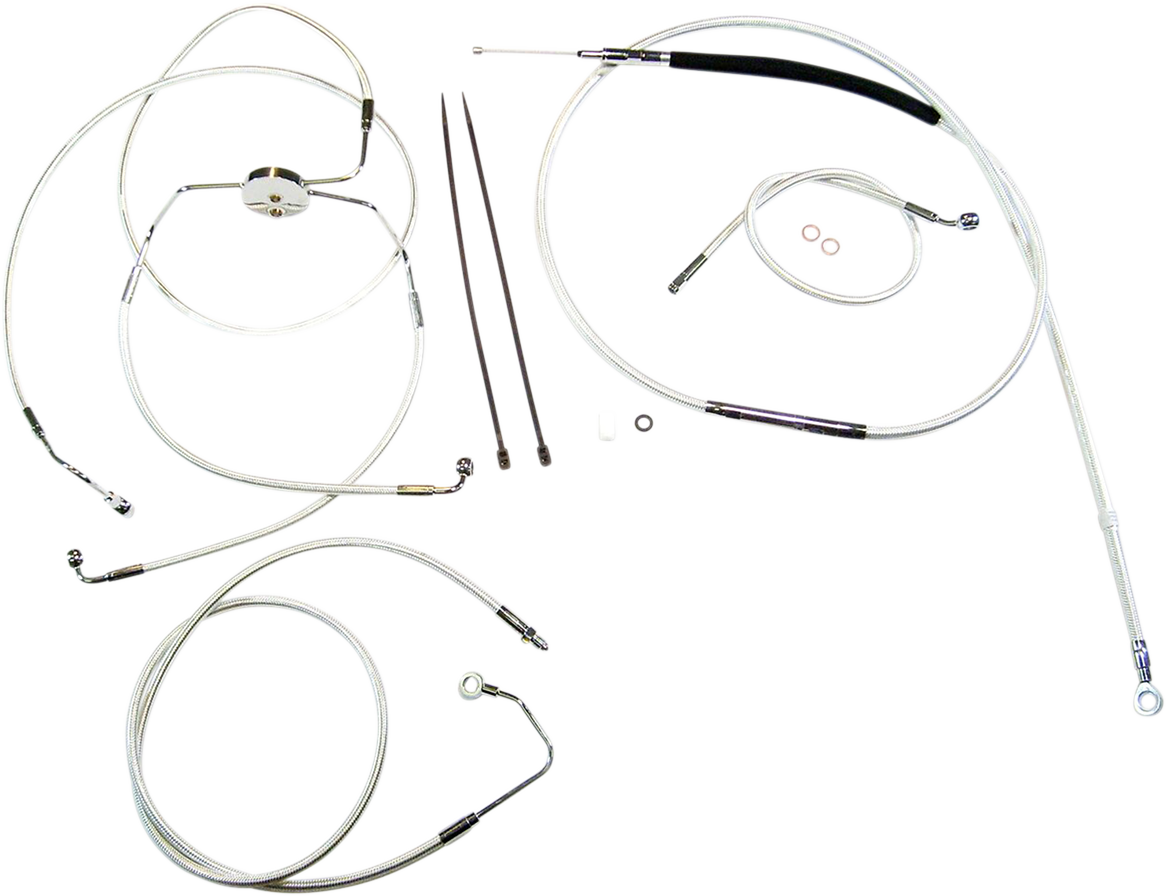 Sterling Chromite II® Designer Handlebar Installation Kit - 10" - '08-'13 FLH [0662-0469]