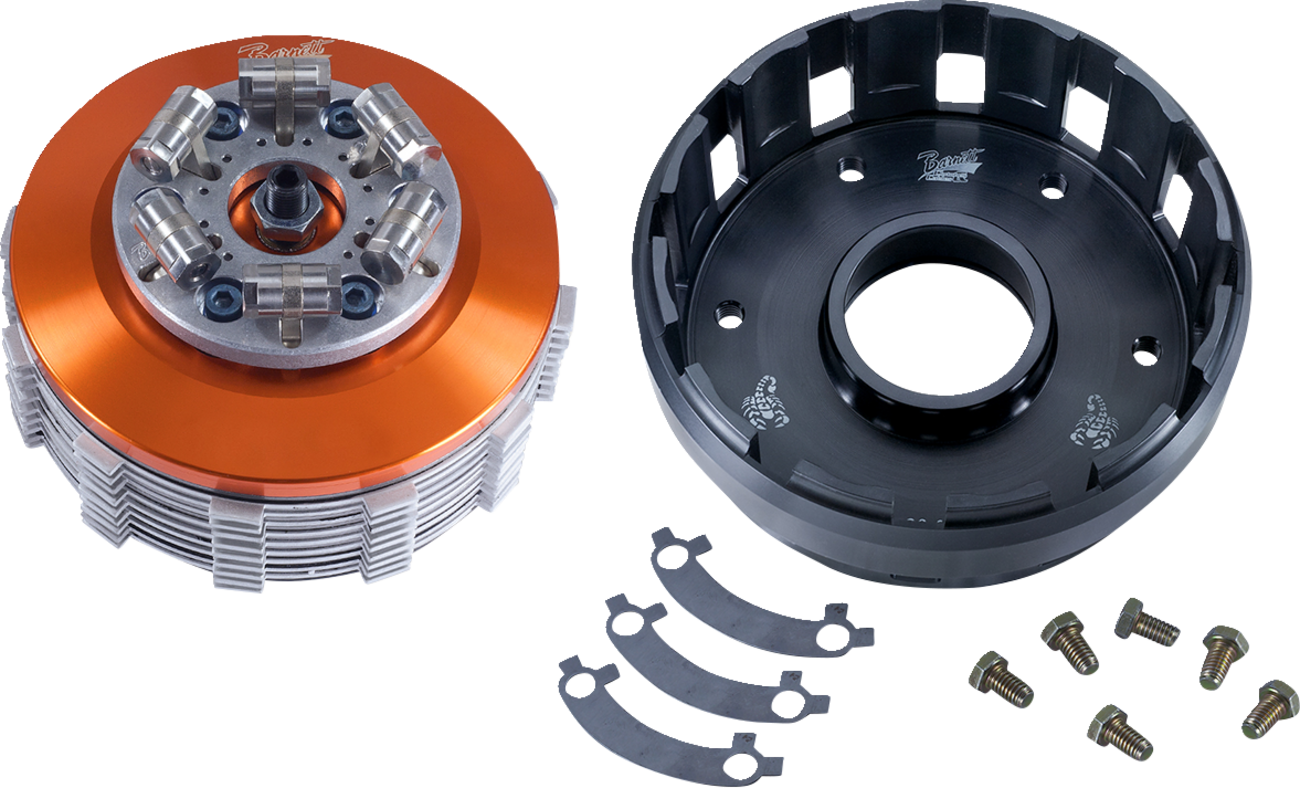 Scorpion Clutch Assembly With Lock-Up - Scorpion Clutch Basket Assembly With Lock-Up - Cable Actuated - Touring [1130-0836]